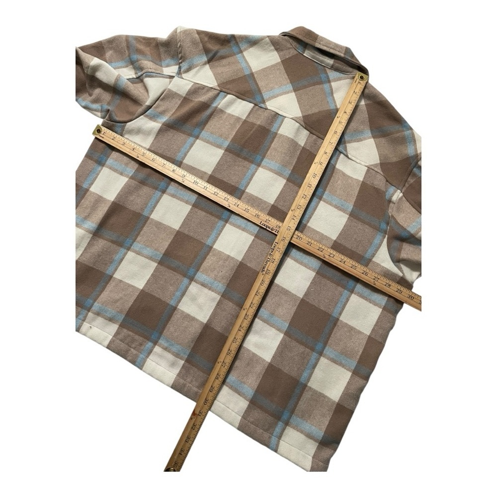 HFX Women's Heavy Flannel Plaid Shirt Jacket Size: XXL - Picture 7 of 14